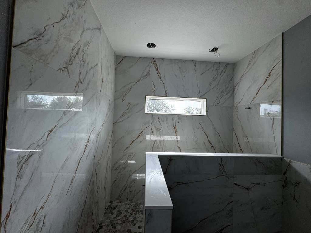 Baño Mármol Blanco